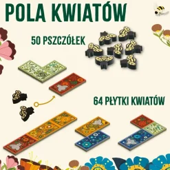 Wydawnictwo Nasza Księgarnia Pola kwiatów - Gra Planszowa