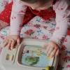 Konges slojd Pozytywka telewizor - lemon