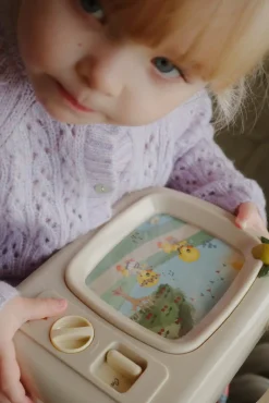 Konges slojd Pozytywka telewizor - lemon