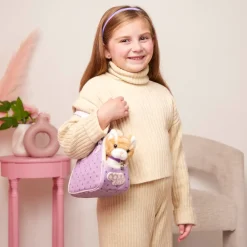 OurGeneration PRĄŻKOWANY KOTEK w TOREBCE – Hop in Cat Carrier