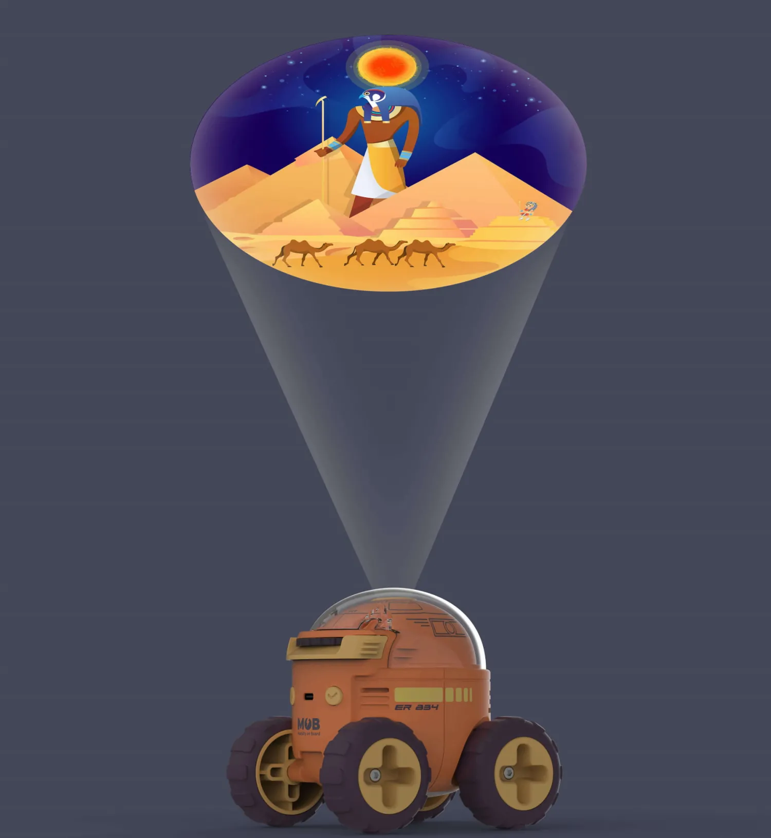 Mobility On Board Projektor Łazik – Historia Eksploracji Kosmosu