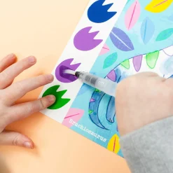 Tiger Tribe Przenośne kolorowanki wodne – Dinozaury