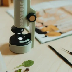 Kidywolf Przenośny mikroskop KIDYMICROSCOPE - zielony