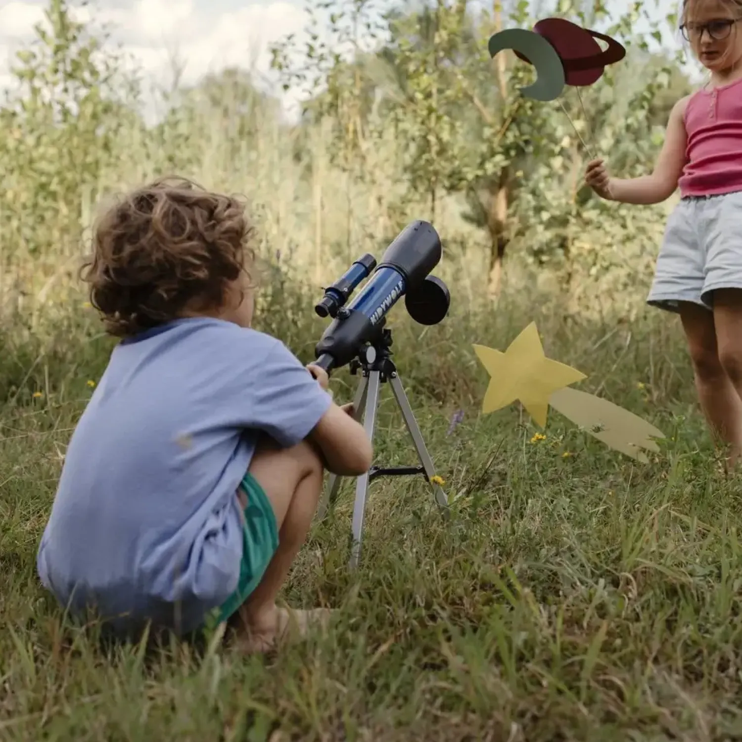 Kidywolf Przenośny teleskop KIDYTELESCOPE
