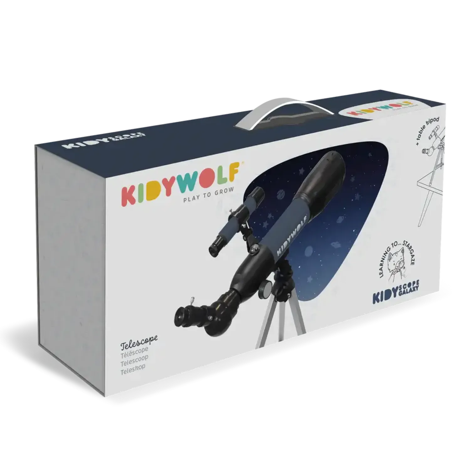 Kidywolf Przenośny teleskop KIDYTELESCOPE