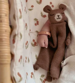 Main Sauvage Przytulaczek z wełny aplaki - teddy nut