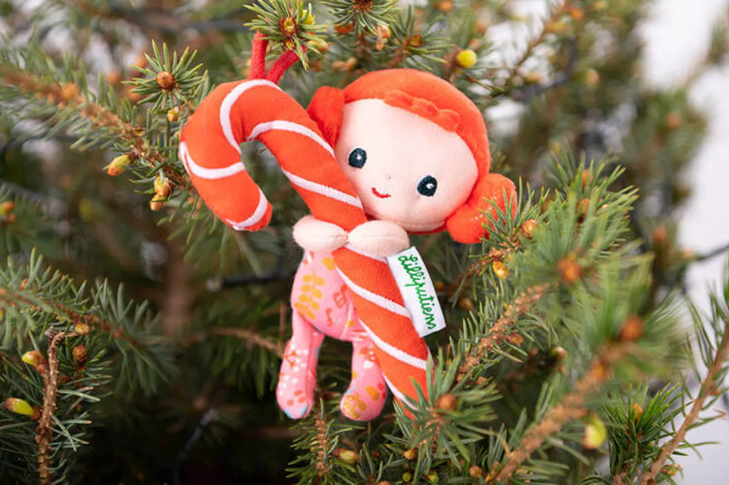 Lilliputiens Przytulanka świąteczny elf Holy