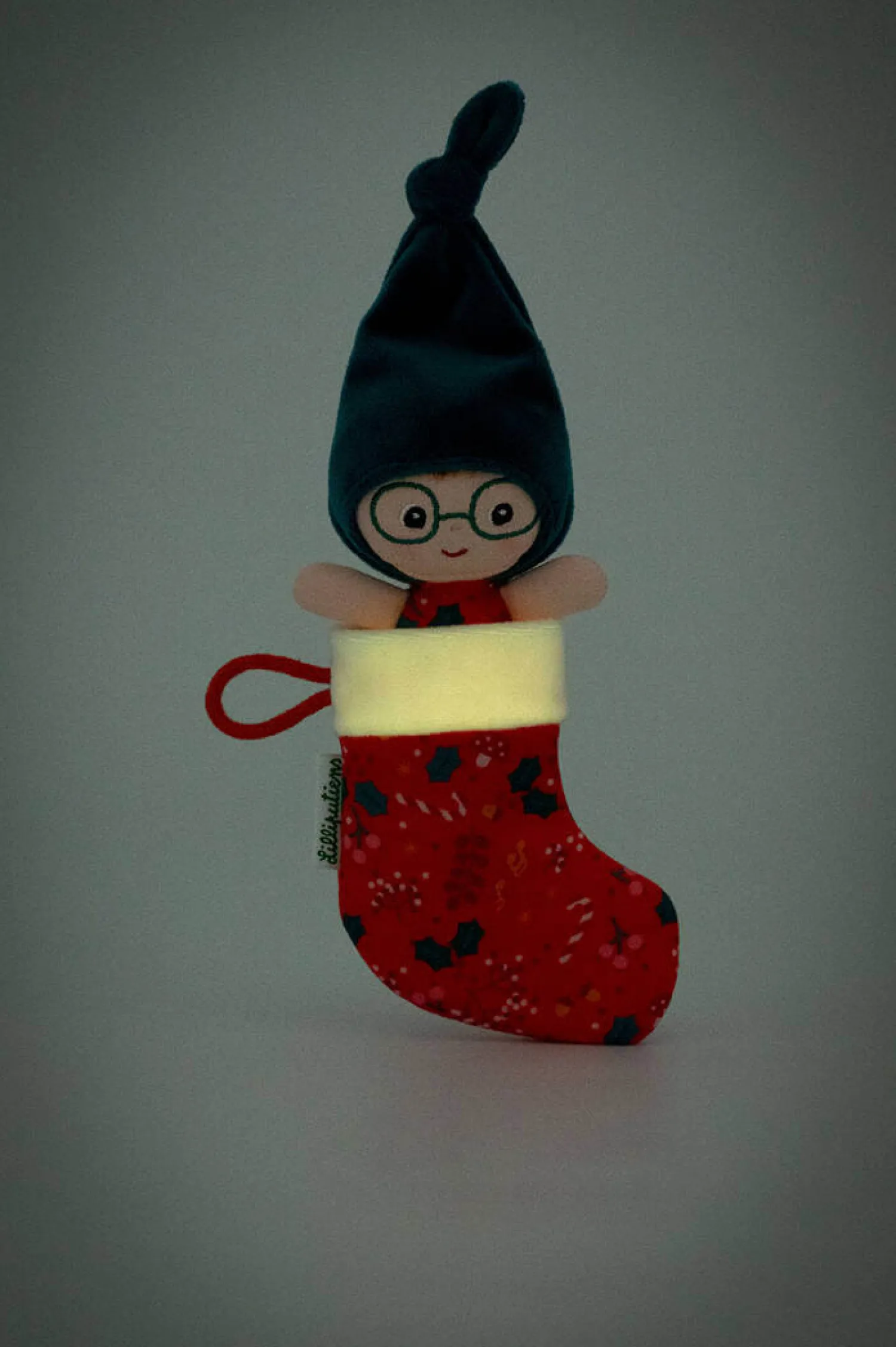 Lilliputiens Przytulanka świąteczny elf Merry