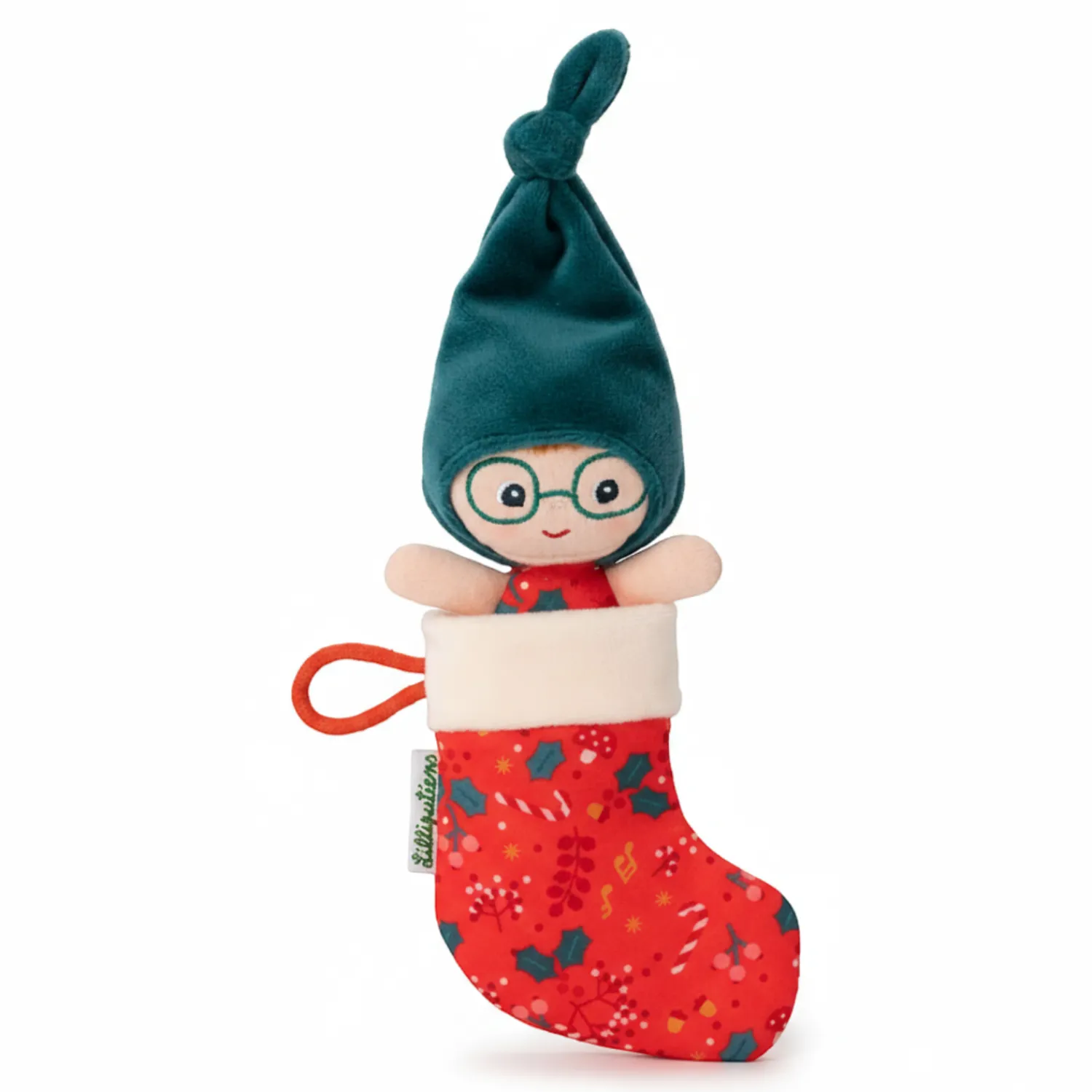 Lilliputiens Przytulanka świąteczny elf Merry
