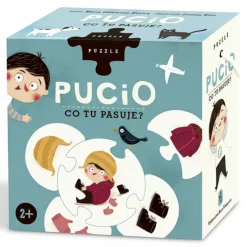 Wydawnictwo Nasza Księgarnia Pucio. Puzzle: Co tu pasuje?