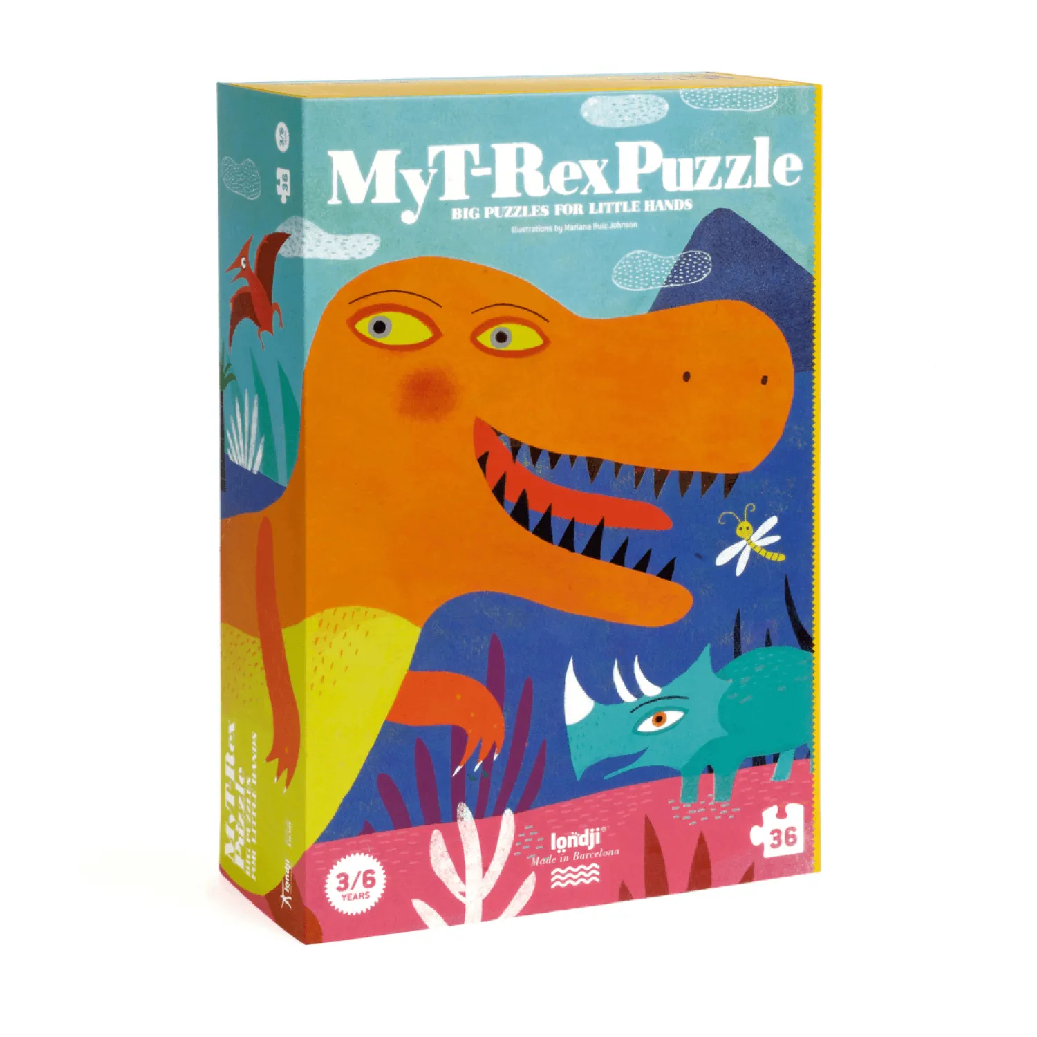 Londji Puzzle dla dzieci, Mój Dinozaur