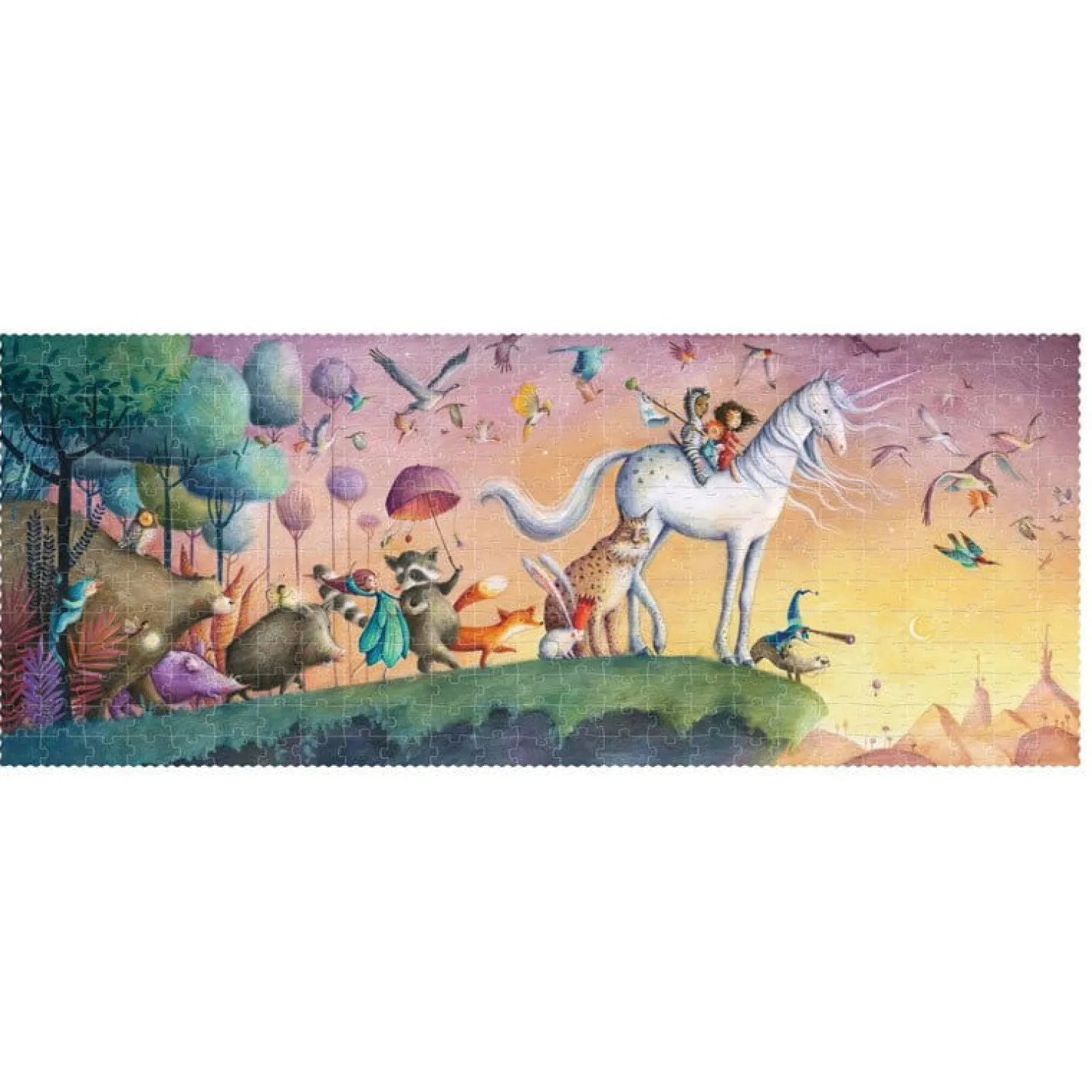 Londji Puzzle dla dzieci, Mój Jednorożec, 350 el.
