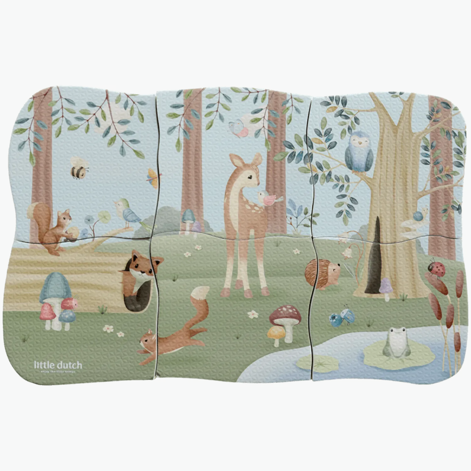 Little Dutch Puzzle do kąpieli Forest Friends
