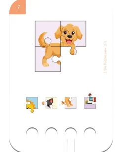 WiemTo Puzzle Dopasuj Element. Karty dla dzieci 2-3 latka