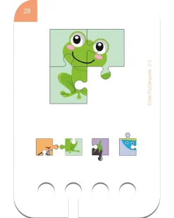 WiemTo Puzzle Dopasuj Element. Karty dla dzieci 2-3 latka