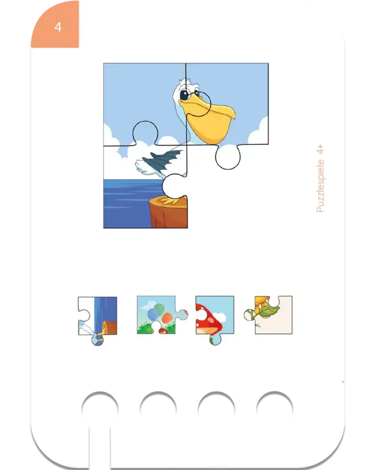WiemTo Puzzle Dopasuj Element. Karty dla dzieci 4+