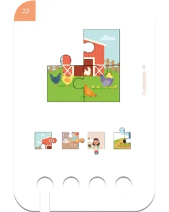 WiemTo Puzzle Dopasuj Element. Karty dla dzieci 4+
