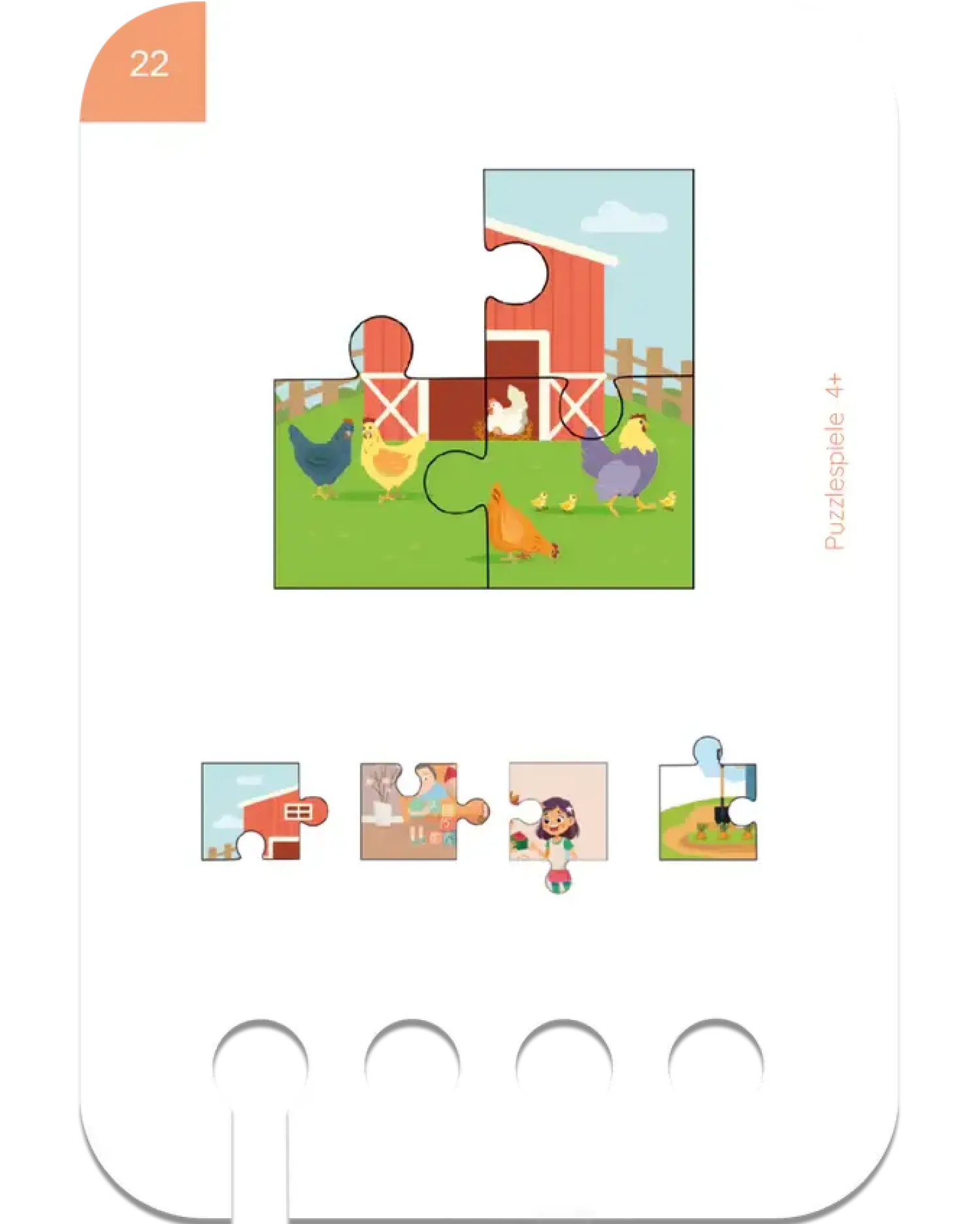 WiemTo Puzzle Dopasuj Element. Karty dla dzieci 4+