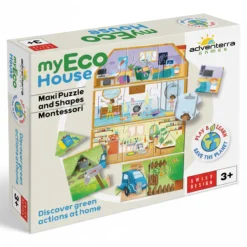 Adventerra Games Puzzle edukacyjne dla dzieci My Eco House
