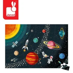 Janod Puzzle edukacyjne Układ słoneczny 100 elementów 5+