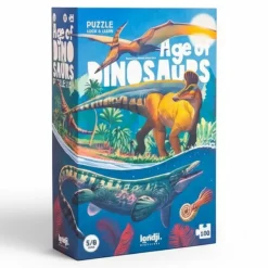 Londji Puzzle + gra obserwacyjna Age of dinosaurs