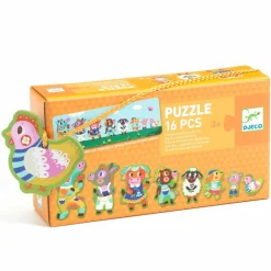 Djeco Puzzle MAŁE I DUŻE NA FARMIE