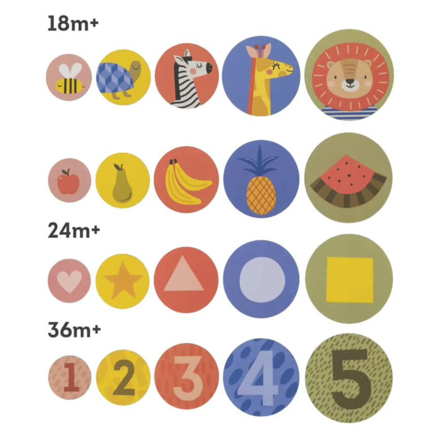 Taf Toys Puzzle Magnetyczne A KUKU