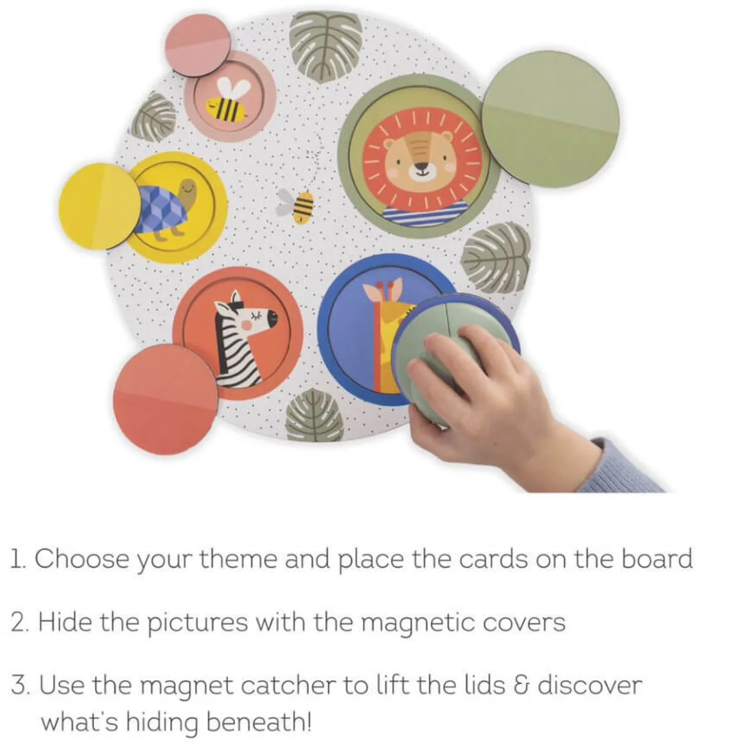 Taf Toys Puzzle Magnetyczne A KUKU