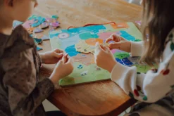 Janod Puzzle magnetyczne Mapa Polski 69 magnesów 7+