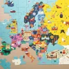 Mudpuppy Puzzle Mapa Europy z elementami w kształcie państw 5+