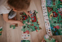Janod Puzzle obserwacyjne w walizce Farma 24 elementy 3+