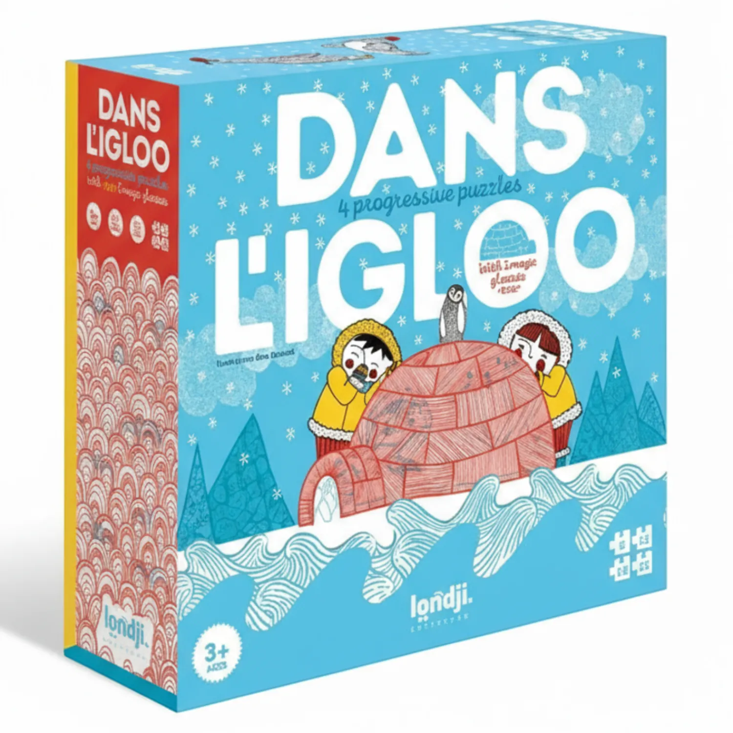 Londji Puzzle progresywne Dans L'Igloo - W igloo