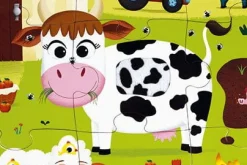 Janod Puzzle sensoryczne 20 elementów Farma