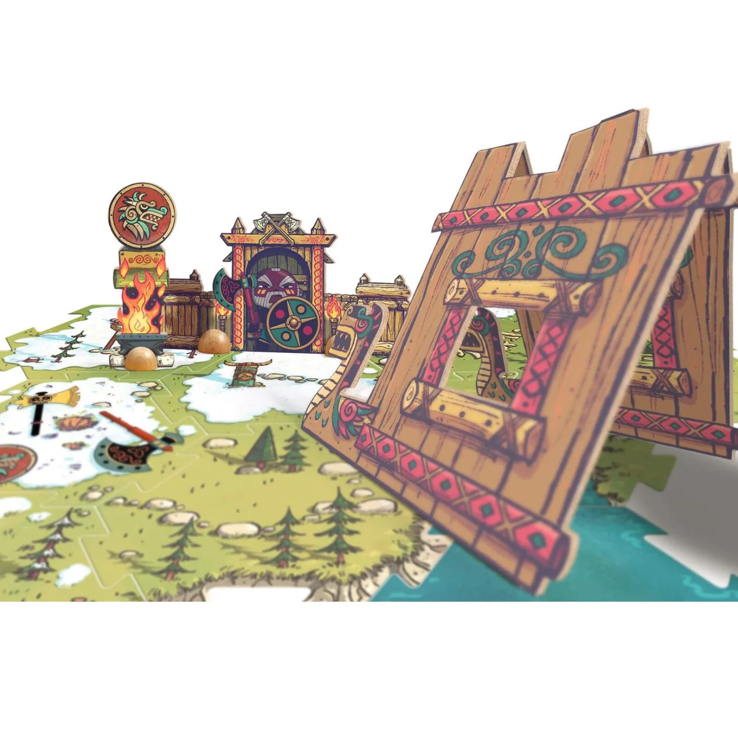 Djeco Puzzle tekturowe Arty toys - BARBARIOUS