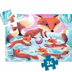 Djeco Puzzle tekturowe RUDY LISEK 24 elementy
