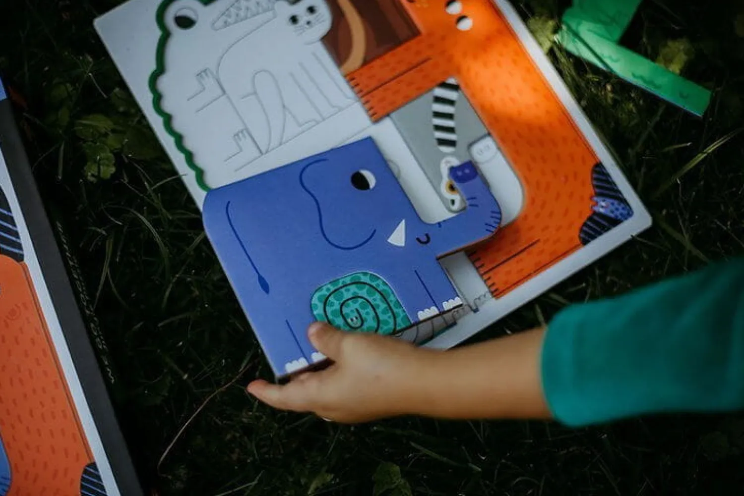 Mudpuppy Puzzle układanka Wszyscy razem Dżungla 10 elementów 3+