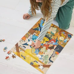 Janod Puzzle w walizce Czary 200 elementów