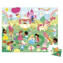 Janod Puzzle w walizce Księżniczki 36 elementów 4+