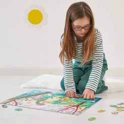 Janod Puzzle w walizce Matka natura 200 elementów