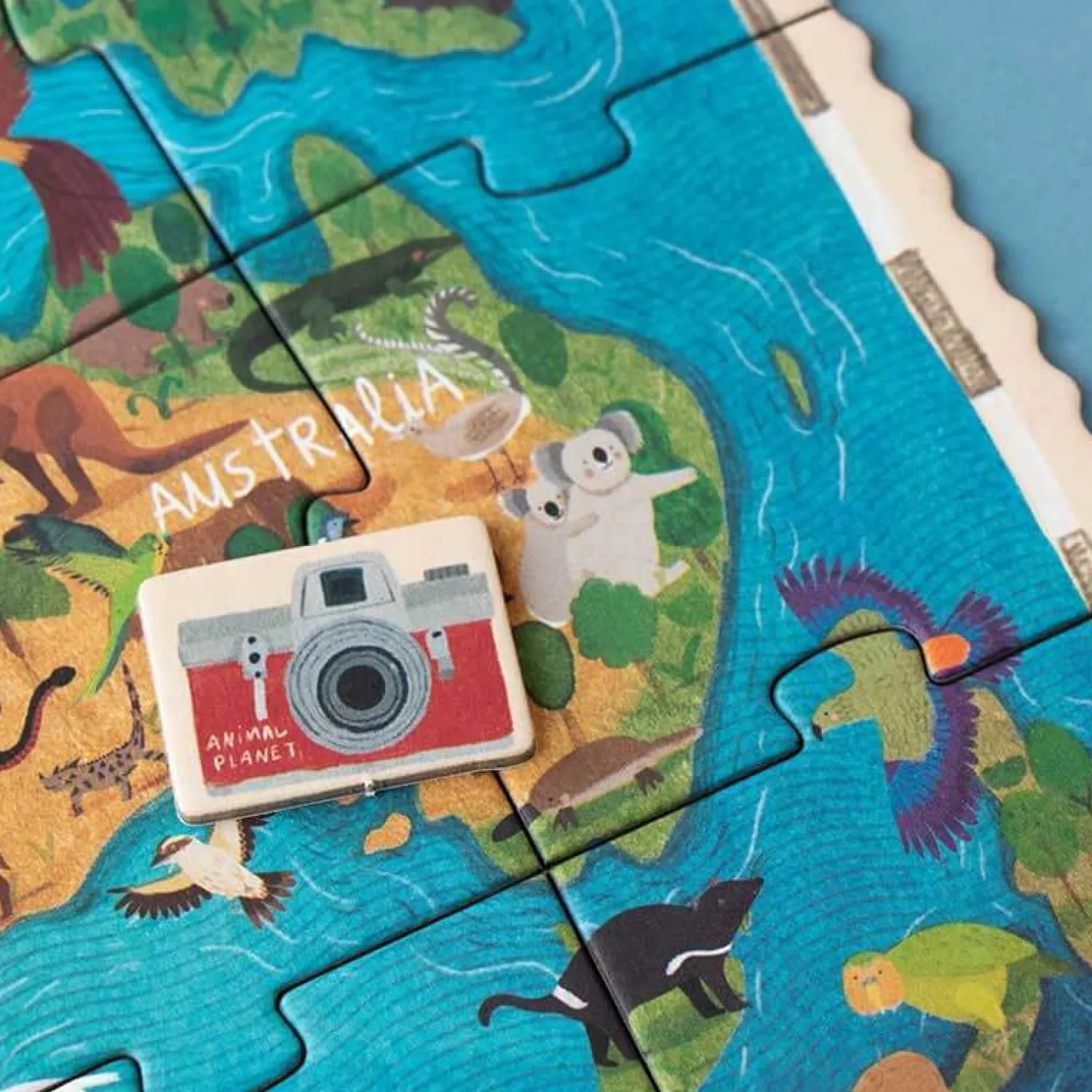 Londji Puzzle z grą obserwacyjną Animal Planet