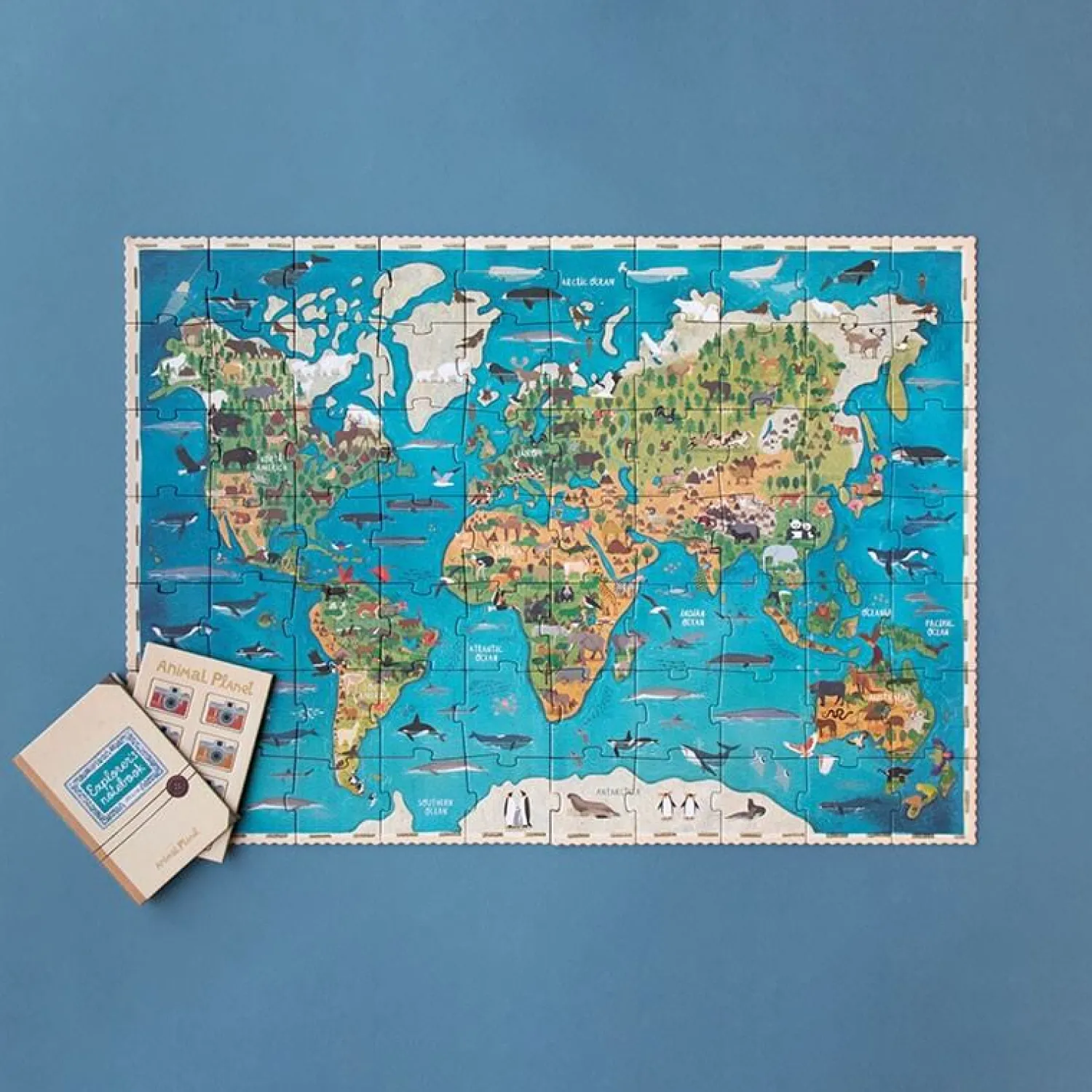 Londji Puzzle z grą obserwacyjną Animal Planet