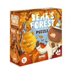 Londji Puzzle z grą obserwacyjną Bear's Forest