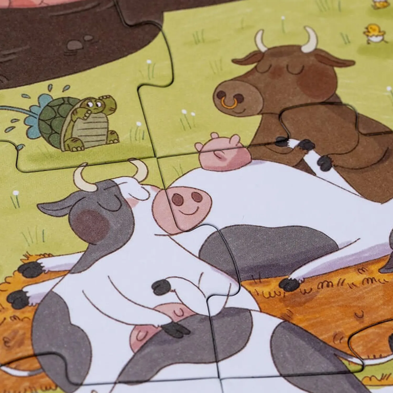 Londji Puzzle z grą obserwacyjną Farmtastick