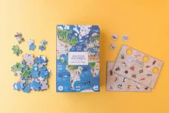Londji Puzzle z grą obserwacyjną Odkryj Świat