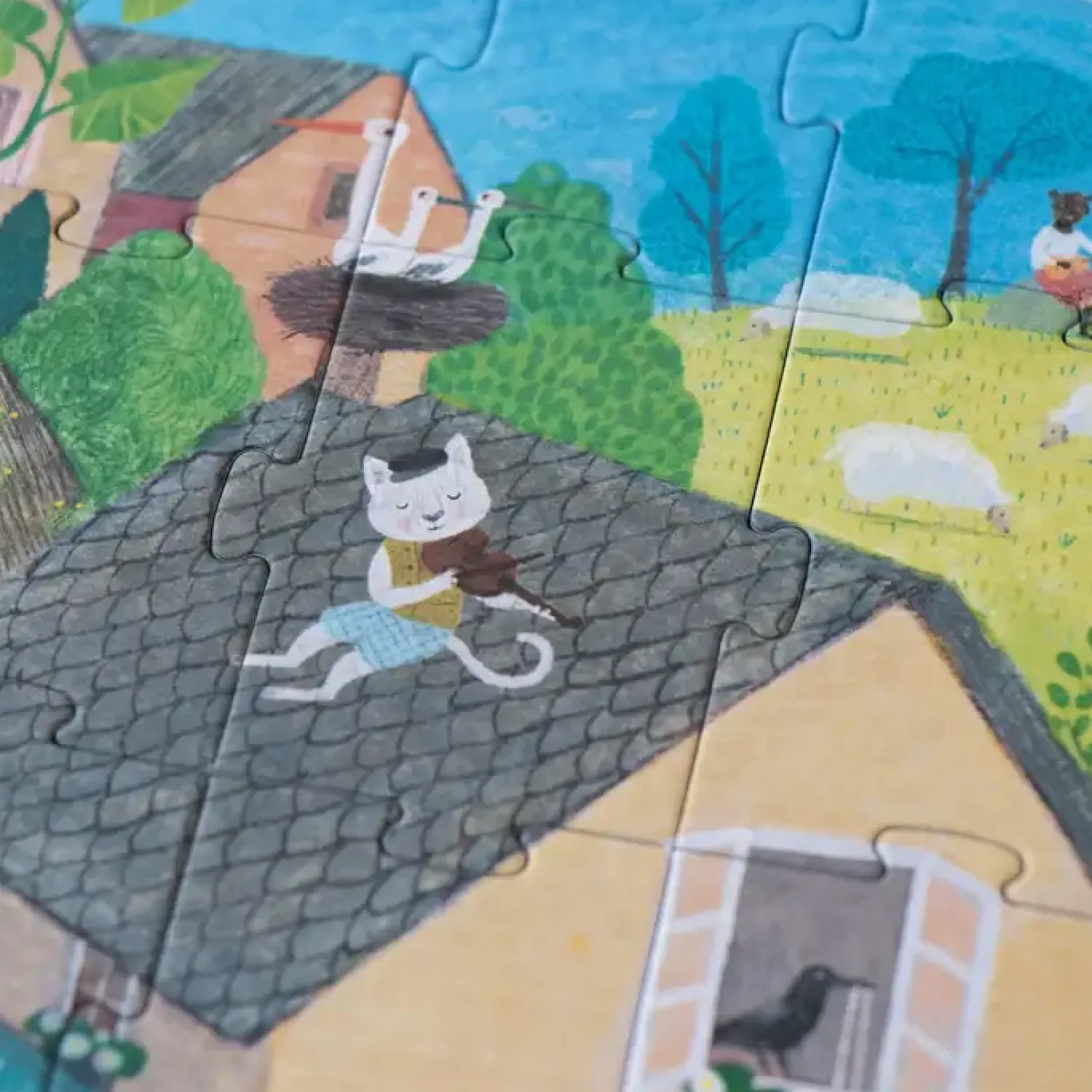 Londji Puzzle z grą obserwacyjną Pewnego razu...