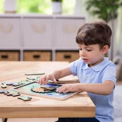 Melissa & Doug Puzzle z zębatkami Podwodny świat