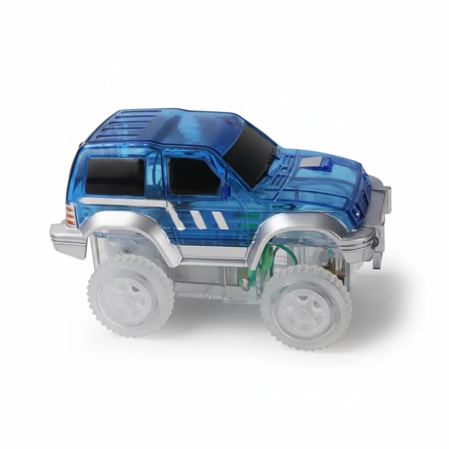 Cleverclixx Race Track Car Blue