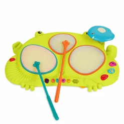 B.Toys Ribbit-tat-tat – perkusja-żaba