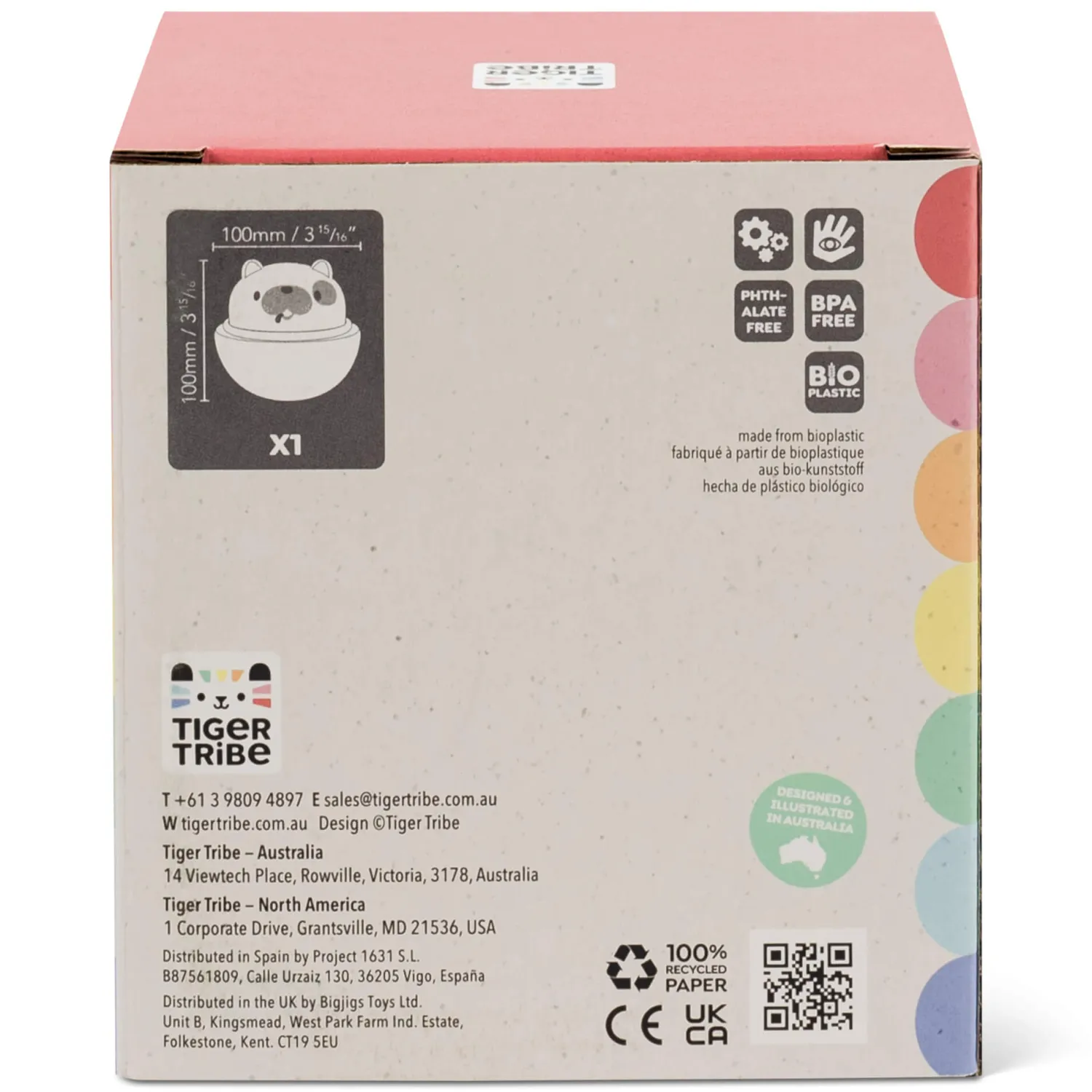 Tiger Tribe Rocking Rollers - Panda