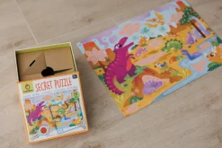 Ludattica SECRET PUZZLE - puzzle z tajemnicą - DINOZAURY